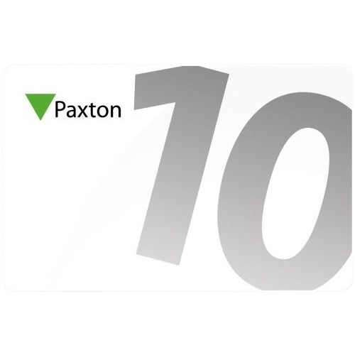 Paxton 125Khz ISO Proximity Card Licence x 10 with Genuine HID Technology 125-010
