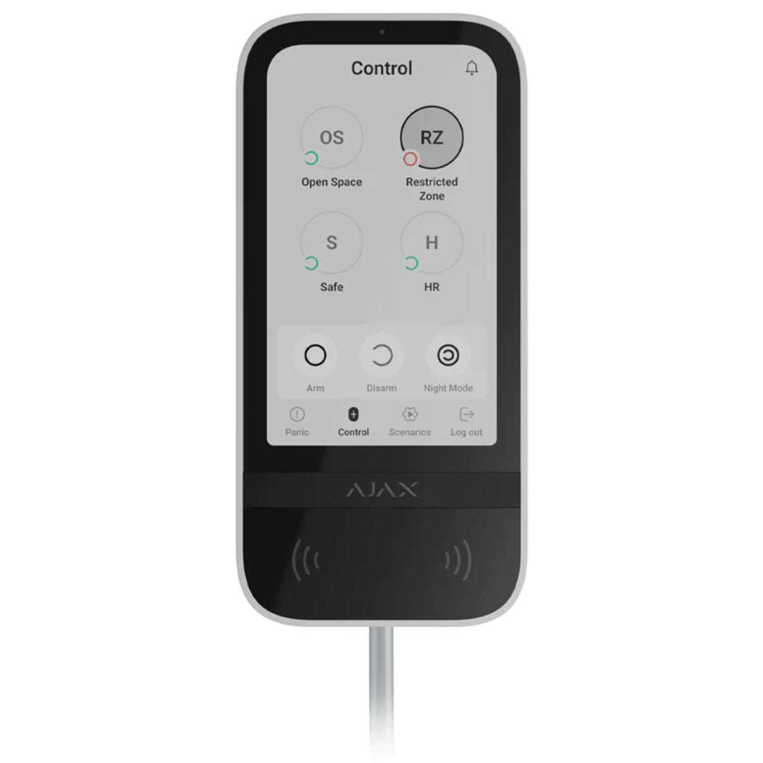 AJAX-81718/81719 Fibra KeyPad TouchScreen Arming Station -"NR"