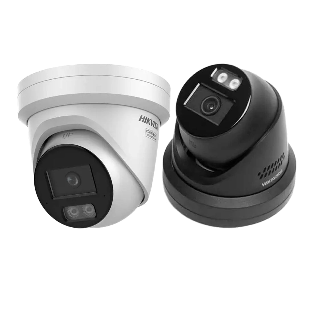 8MP Hikvision DS-2CD2387G3-LIS2UY/SL 4K Smart Hybrid ColorVu 3.0 Acusense Turret Camera, 2-Way Talk