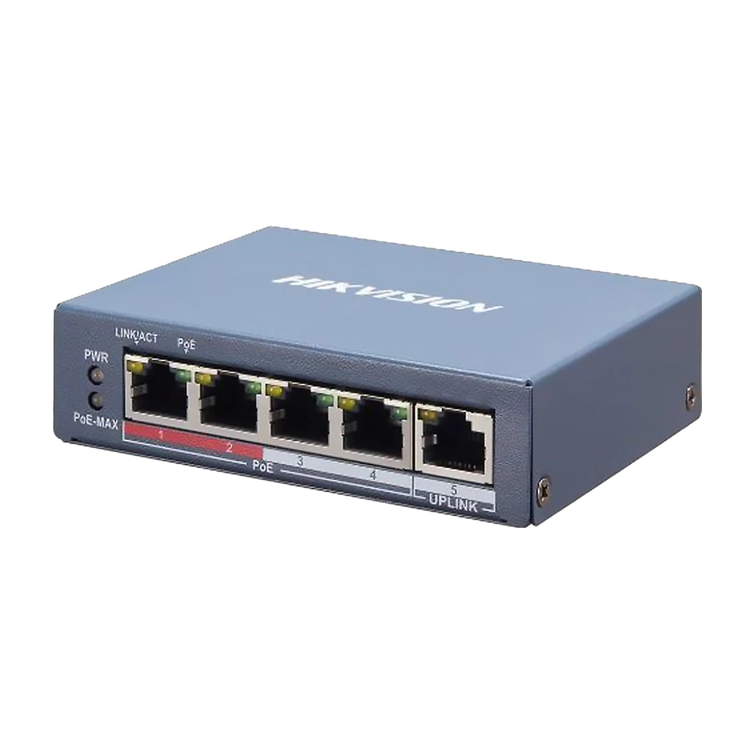 4 Port Hikvision DS-3E1105P-EI 100Mbps Smart Managed PoE Switch