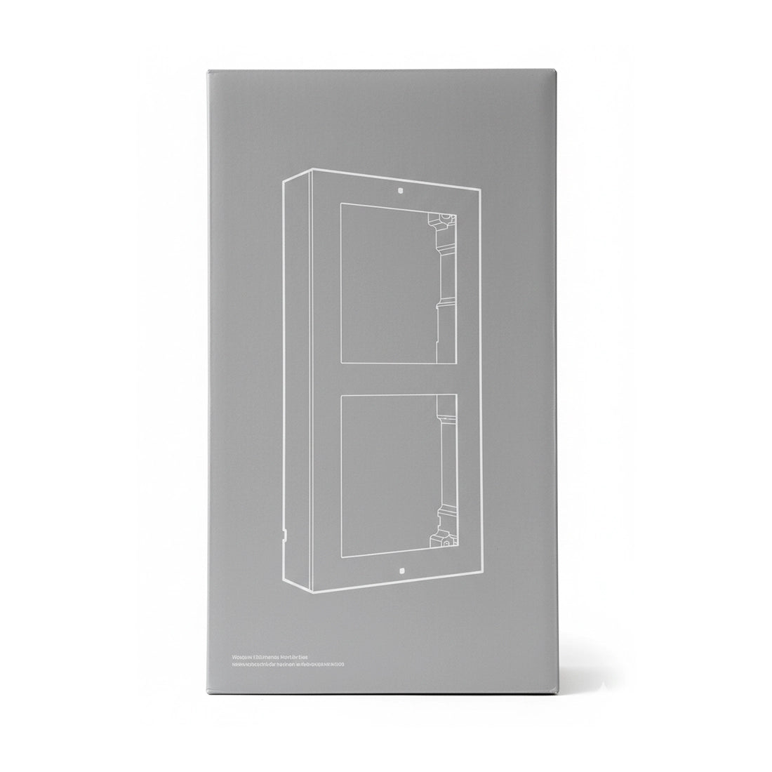 Hikvision DS-KD-ACW2/S Modular 2 Way Surface Mounting Bracket - Stainless Steel
