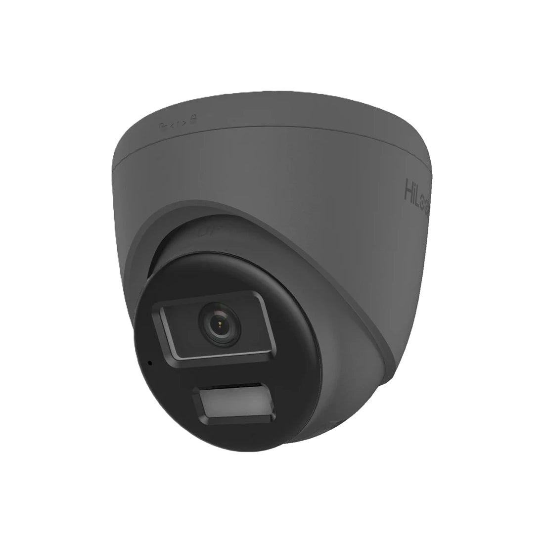 HiLook by Hikvision IPC-T280HA-LUF/SL 8MP IP 4K Smart Hybrid ColorVu Turret Dome with Microphone, 2-Way Talk, 30M and Motion Detection 2.0