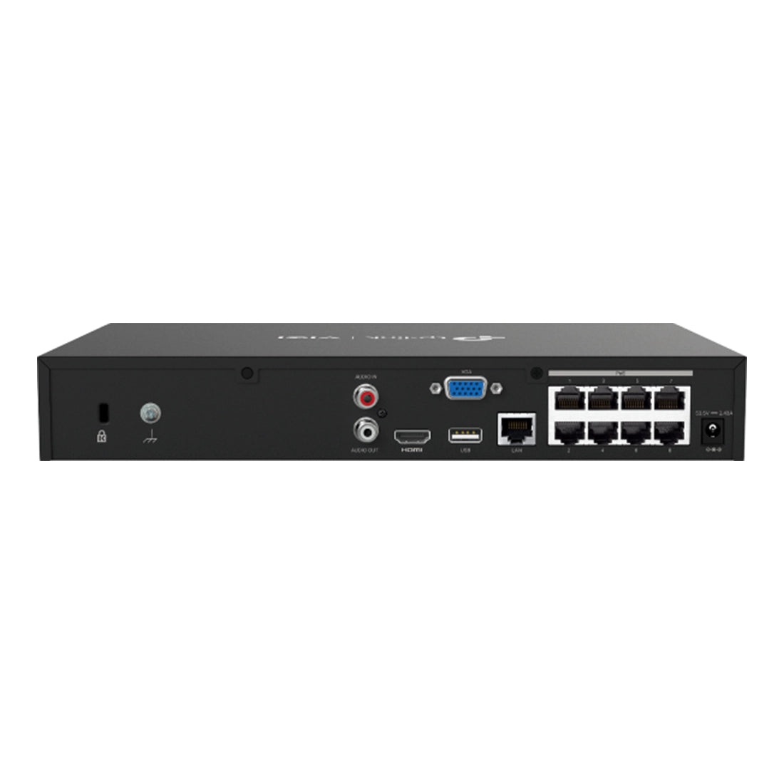 VIGI NVR1008H-8MP 8 Channel PoE+ Network Video Recorder w/ 1x HDD Bay
