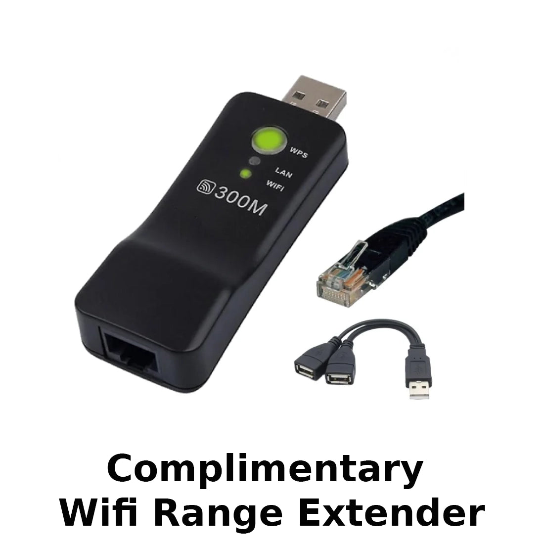 Hikvision 3K ColorVu 4-Channel 4-Camera eDVR Kit with Built-in eSSD + Free Wi-Fi Range Extender