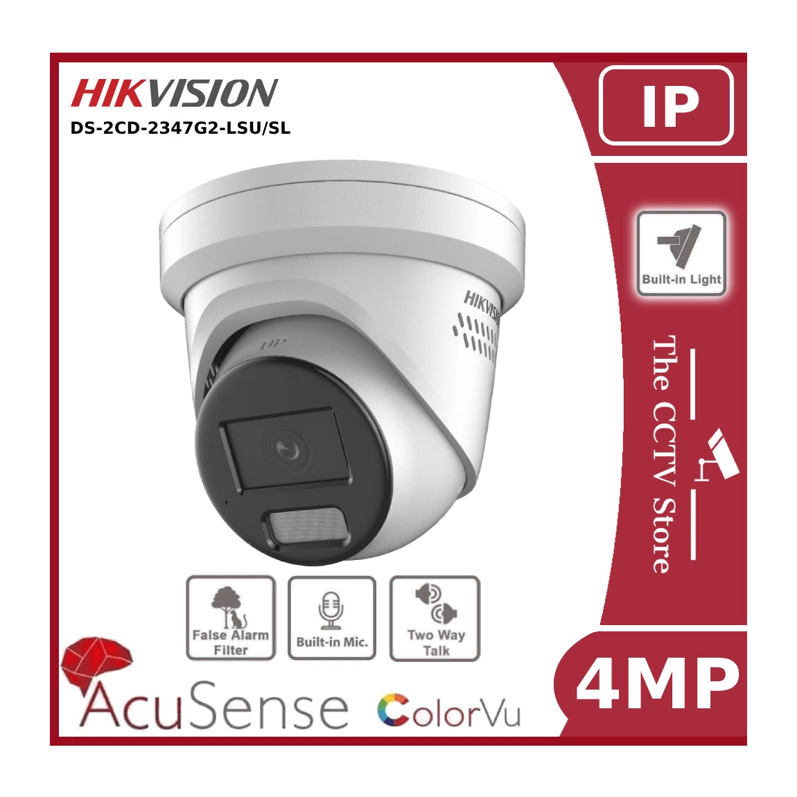 Ip camera with 2024 mic and speaker
