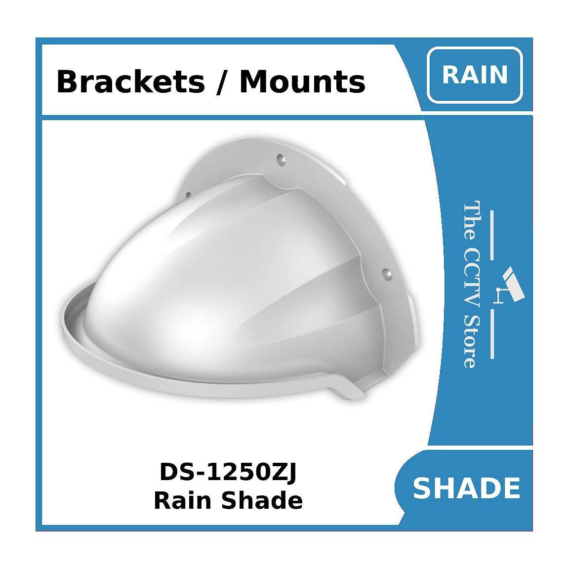 Hikvision DS-1250ZJ Rain Shade for Outdoor Dome Camera