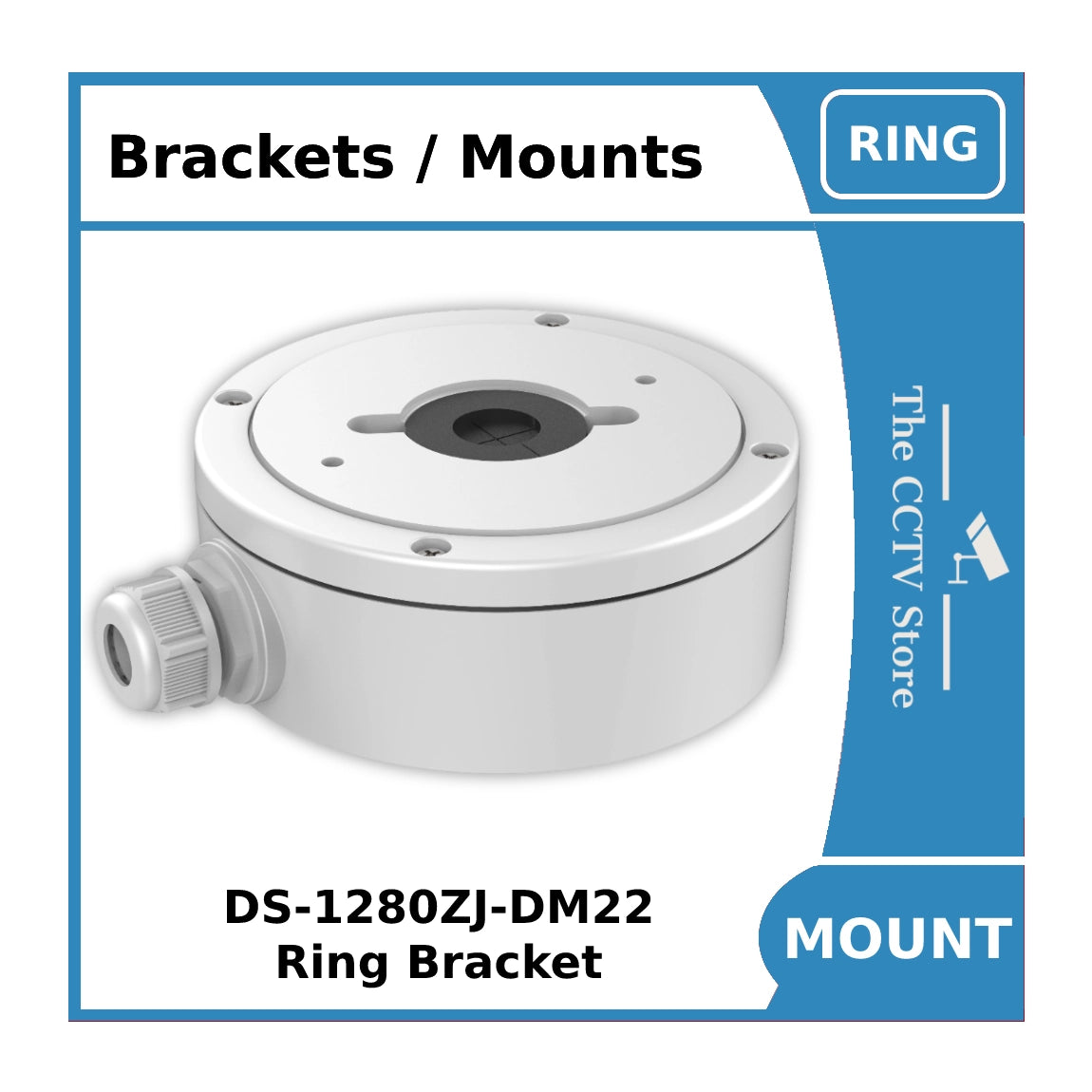 Hikvision DS-1280ZJ-DM22 Deep Base Junction Box