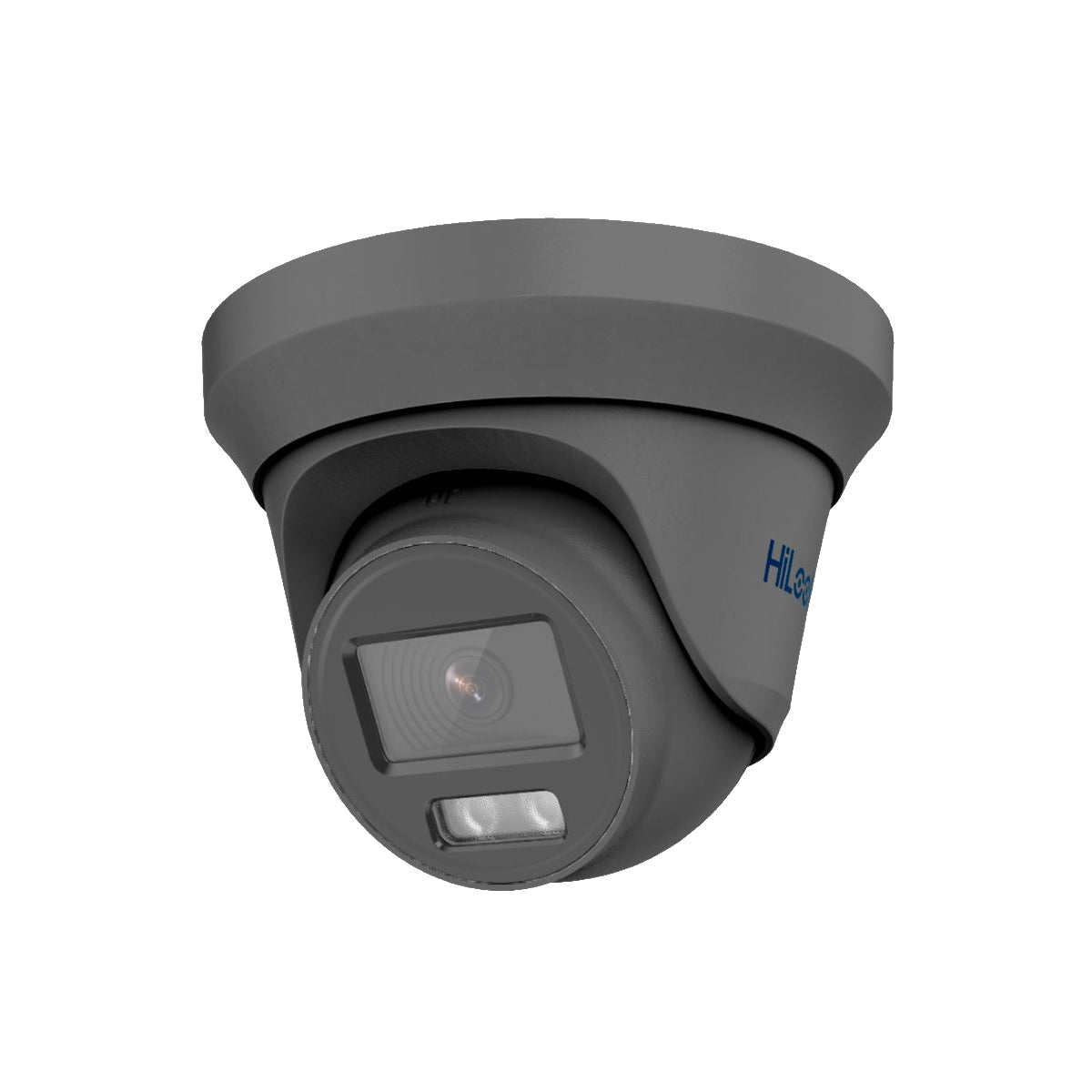 THC-T229-M 2.8mm HiLook 2MP 1080P HD-TVI ColorVu analogue turret camera with 40m LED in white or grey