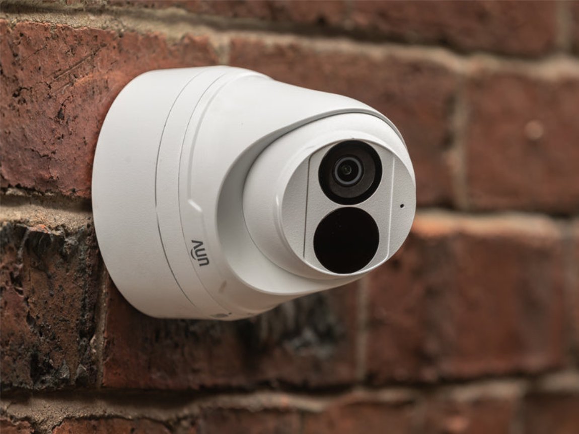 UNV 4MP Lighthunter 2.8MM Fixed Lens IP Turret CCTV Camera - UIPC3614LE-ADF28K-G
