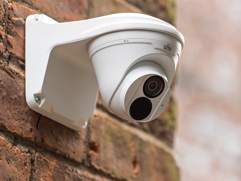UNV 4MP Lighthunter 2.8MM Fixed Lens IP Turret CCTV Camera - UIPC3614LE-ADF28K-G