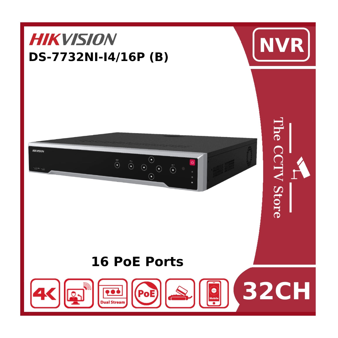 Cctv nvr best sale 32 channel