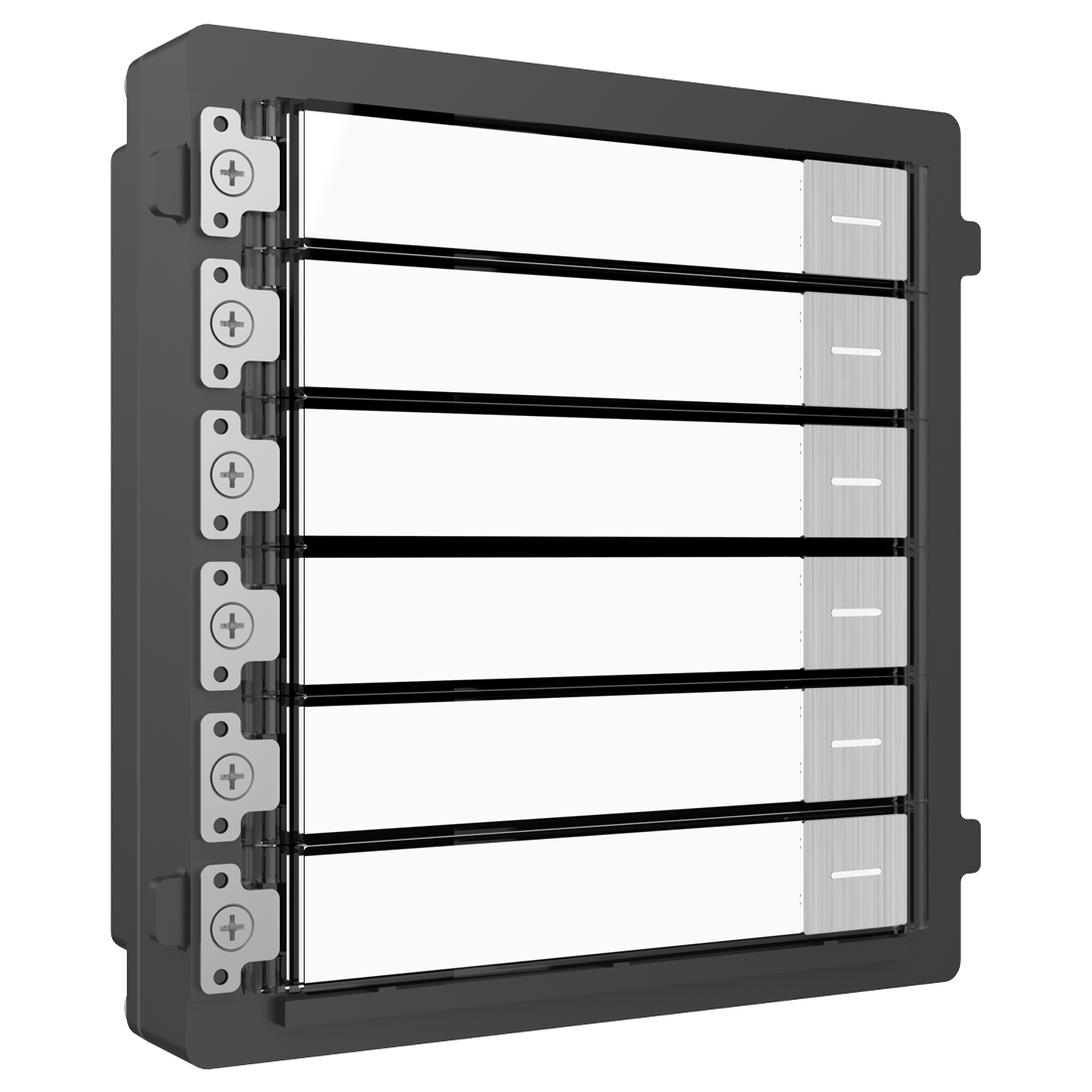 Hikvision DS-KD-KK/S Modular Intercom Name Tag Module - Stainless Steel