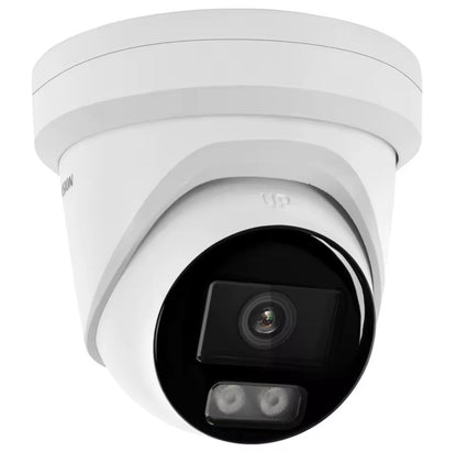 Hikvision DS-2CD3346G3-LISUY (eF) 4MP ColorVu Smart Hybrid Light Turret Camera with Deep Learning AI
