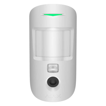 Ajax 121297 MotionCam U (PhOD) Wireless PIR Detector – Photo Verification, Pet Immune, 12m Range