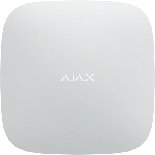 Ajax 123641 Hub 4G Control Panel - GSM & Ethernet - White