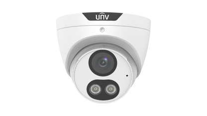 Uniview ColorHunter 5MP IPC3615SE-ADF28KM-WL-I0 Light and Audible Warning PoE AI Fixed Eyeball IP Camera