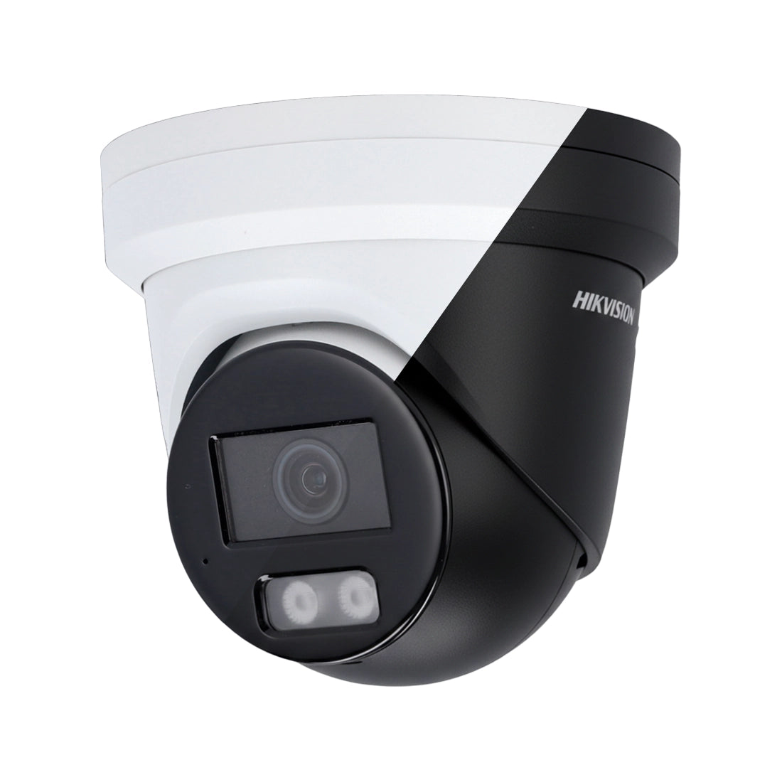 4MP Hikvision DS-2CD2347G2H-LIU 4MP Smart Hybrid ColorVu and IR Acusense Turret Camera