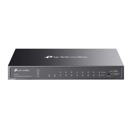 TP-Link SG2210P Omada 10-Port Gigabit Smart Switch with 8-Port PoE+
