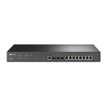 TP-Link ER8411 Omada Enterprise VPN Router Dual 10GE Ports, Multi-WAN, and Cloud Management