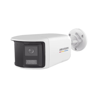 Hikvision DS-2CE12KF3TP-DLS 3K TVI Dual-Lens 180° Smart Hybrid Light ColorVu AoC Bullet Camera with Built in Mic