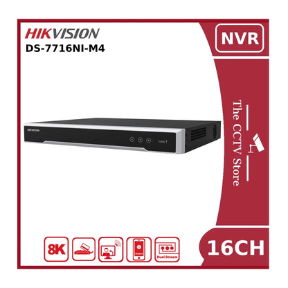 Hikvision DS-7716NI-M4 32MP 8K 16 Channel NVR