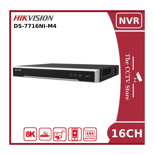 Hikvision DS-7716NI-M4 32MP 8K 16 Channel NVR