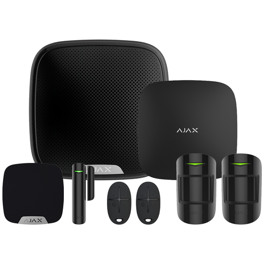 Ajax-90764 Superior Wireless Alarm Kit 2 S - Black "NR"