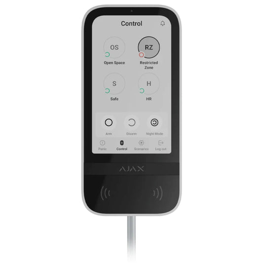 AJAX-81718/81719 Fibra KeyPad TouchScreen Arming Station -"NR"