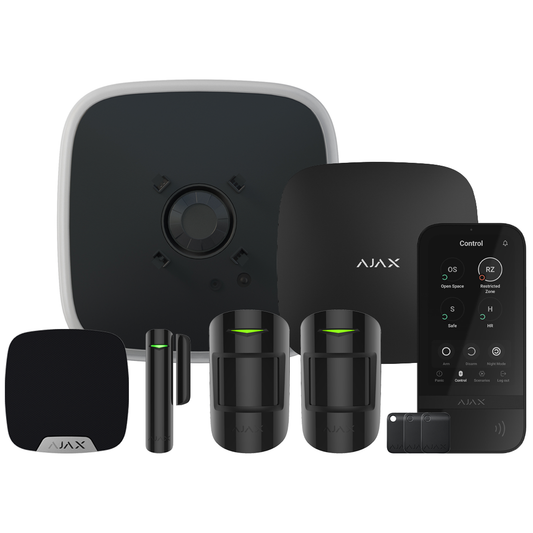 Ajax-111233 Superior Wireless Alarm Kit 27 S - Black "NR"