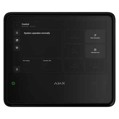 Ajax 125732/125733 EN54 Fire Hub Jeweller – Wireless Fire Alarm Control Panel