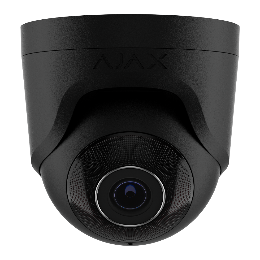Ajax 64927/64928 8MP 4K Ultra HD White TurretCam IP Security Camera with Fixed Wide-Angle Lens and IR Night Vision