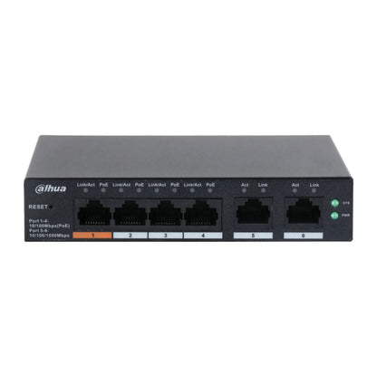 Dahua DH-CS4006-4GT-60 - Cloud Managed 4-Port Gigabit PoE Switch