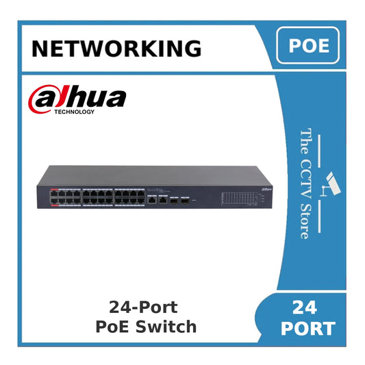 Dahua DH-CS4226-24ET-240 26-Port Cloud Managed Desktop Switch with 24-Port PoE