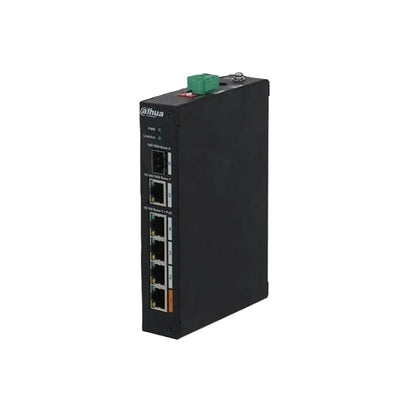 Dahua PFS3106-4ET-60 4-Port Unmanaged PoE Switch, 4 × RJ45 10-100M, 60W (V2)