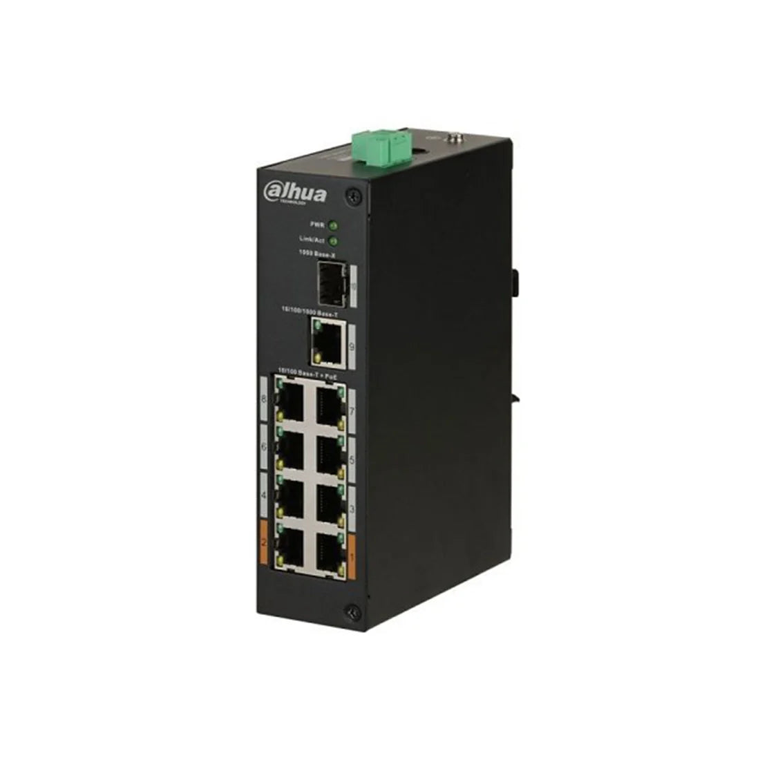 Dahua DH-PFS3110-8ET-96-V2 - 8 Port 10/100Mbps PoE Switch 96W