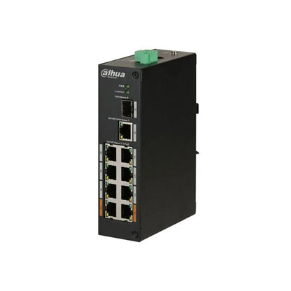 Dahua DH-PFS3110-8ET-96-V2 - 8 Port 10/100Mbps PoE Switch 96W