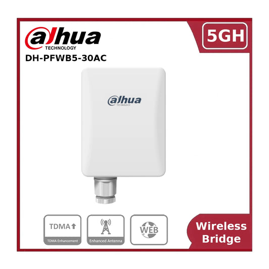 Dahua DH-PFWB5-30ac 5 GHz AC867, 15 dBi Outdoor Wireless CPE Outdoor Bridge CPE
