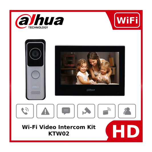Dahua DHI-KTW02 Wi-Fi Villa Door Station and IP Indoor Monitor Kit
