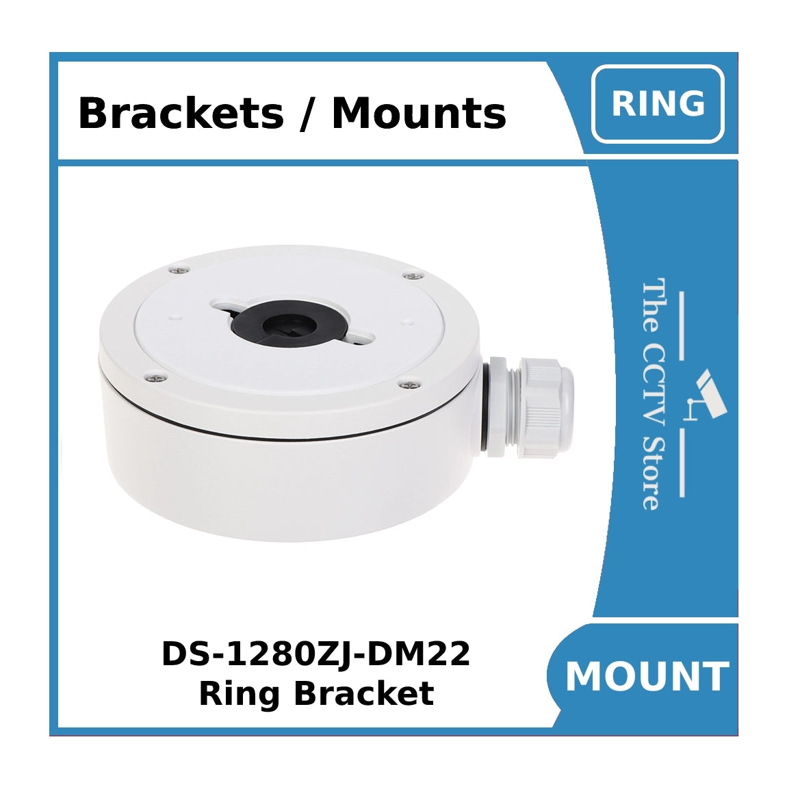Hikvision DS-1280ZJ-DM22 Deep Base Junction Box