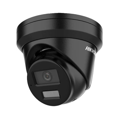 Hikvision DS-2CD2346G2H-IU(EF) 4MP AcuSense DarkFighter Pro Series Turret IP Camera (2.8mm & 4mm Lens) with Built-in Microphone and 30m IR Night Vision