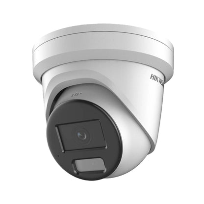 Hikvision DS-2CD2346G2H-IU(EF) 4MP AcuSense DarkFighter Pro Series Turret IP Camera (2.8mm & 4mm Lens) with Built-in Microphone and 30m IR Night Vision