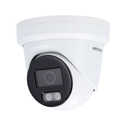 Hikvision DS-2CD2346G2H-IU(EF) 4MP AcuSense DarkFighter Pro Series Turret IP Camera with Built-in Microphone and 30m IR Night Vision