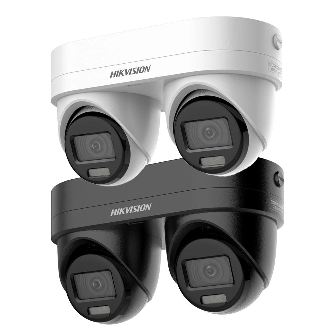 Hikvision DS-2CD2346G3D-IZ2UY/SL 4 MP Dual-lens Fixed point zoom Turret Network Camera