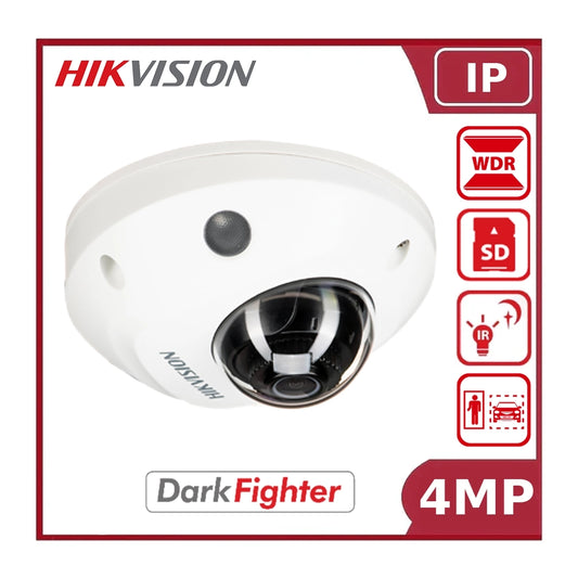 Hikvision DS-2CD2543G2-IWS 4MP HD AcuSense Fixed Mini Dome Network Camera with Wi-Fi and IR Night Vision