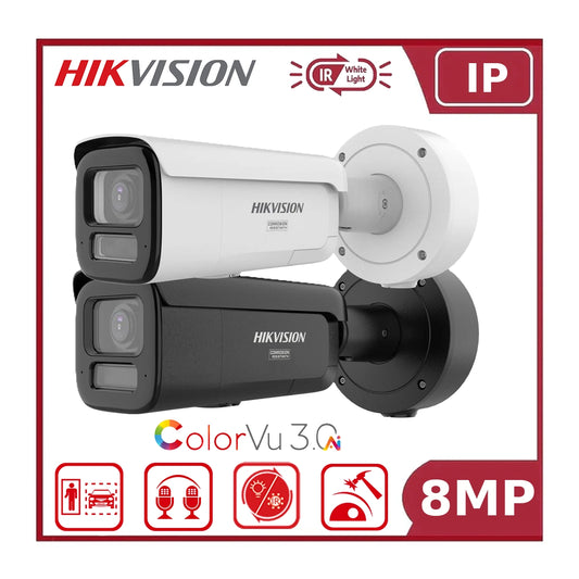 Hikvision DS-2CD2687G3-LIZS2UY/SL – 8MP Smart Hybrid Light Bullet IP Camera with Motorised Varifocal Lens