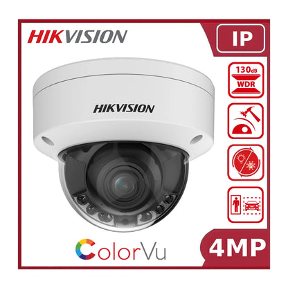 Hikvision DS-2CD2747G2HT-LIZS 4MP Smart Hybrid Light with ColorVu Motorized Varifocal Dome Network Camera - NR