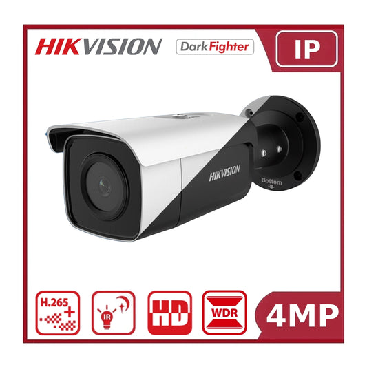Hikvision DS-2CD2T46G2-2I Pro Series AcuSense 4MP IP67 IR IP Bullet Camera, Fixed Lens, 60m Light Range