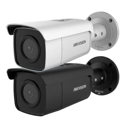 Hikvision DS-2CD2T46G2-2I Pro Series AcuSense 4MP IP67 IR IP Bullet Camera, Fixed Lens, 60m Light Range