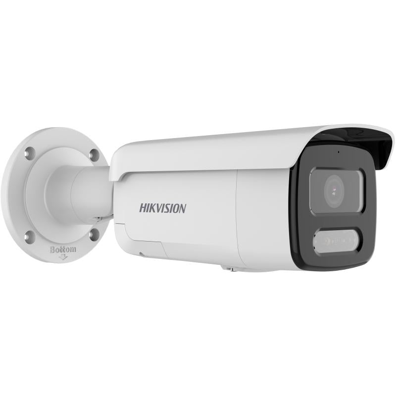 4MP Hikvision DS-2CD2T47G2H-LISU/SL 4MP Smart Hybrid ColorVu and IR AcuSense IP Bullet Camera 2-Way Audio