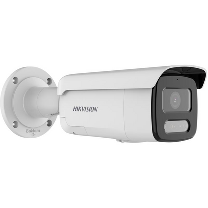 8MP Hikvision DS-2CD2T87G2H-LISU/SL 4K Smart Hybrid ColorVu and IR Acusense Bullet Camera 2-Way Talk